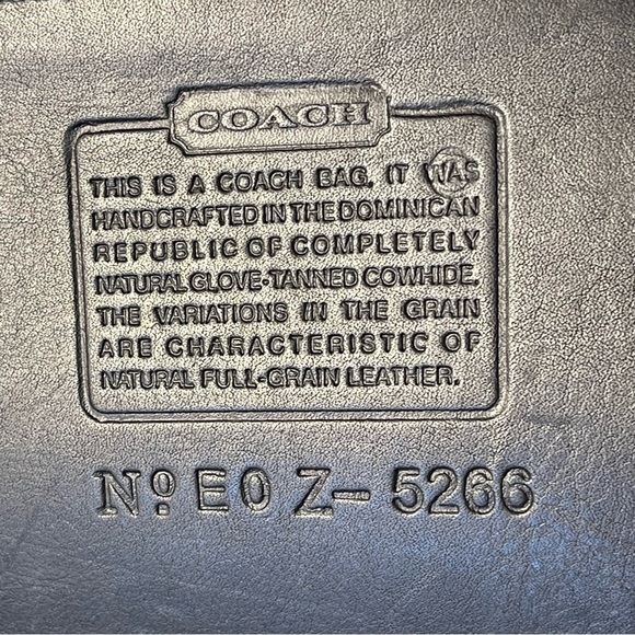90’s Vintage Coach Vintage Beekman Brief No- E0Z-5266 - Picture 11 of 16